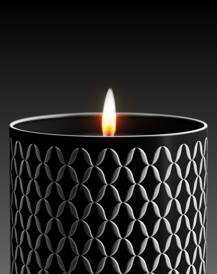 luxury scented candle osmanthus candle black wax candle natural beeswax candles sustainable candles