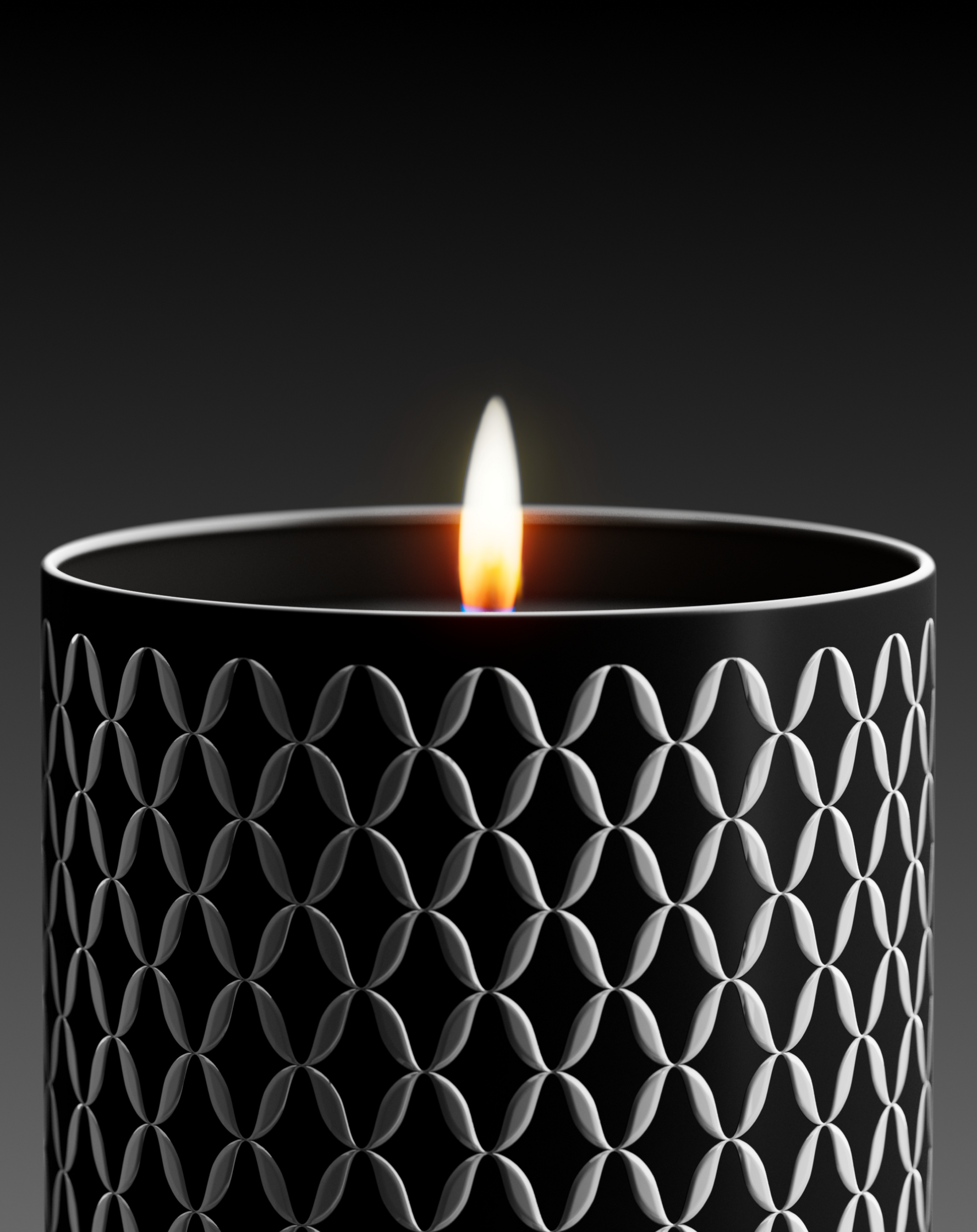 luxury scented candle osmanthus candle black wax candle natural beeswax candles sustainable candles